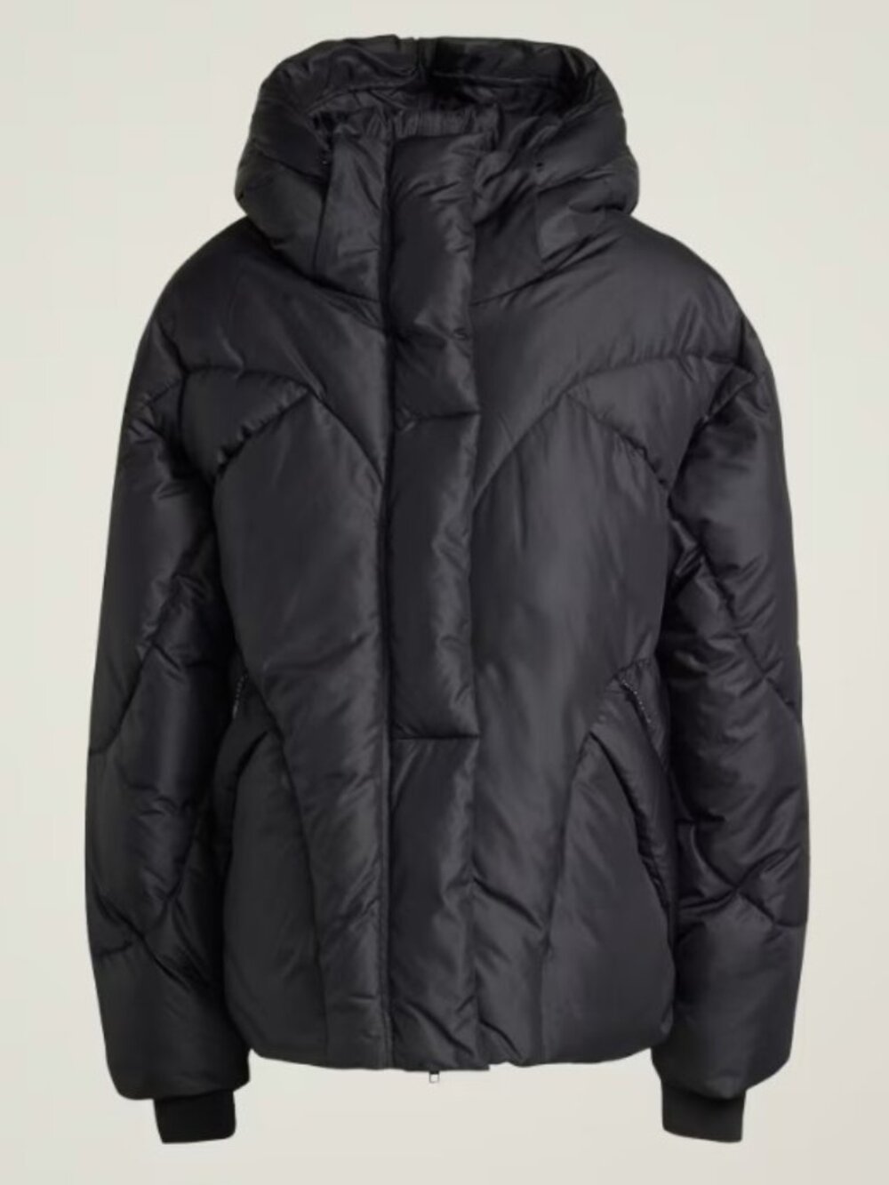 Adidas By Stella McCartney Women's Padded Hooded Jacket JW2036 Medium - Picture 2 of 9